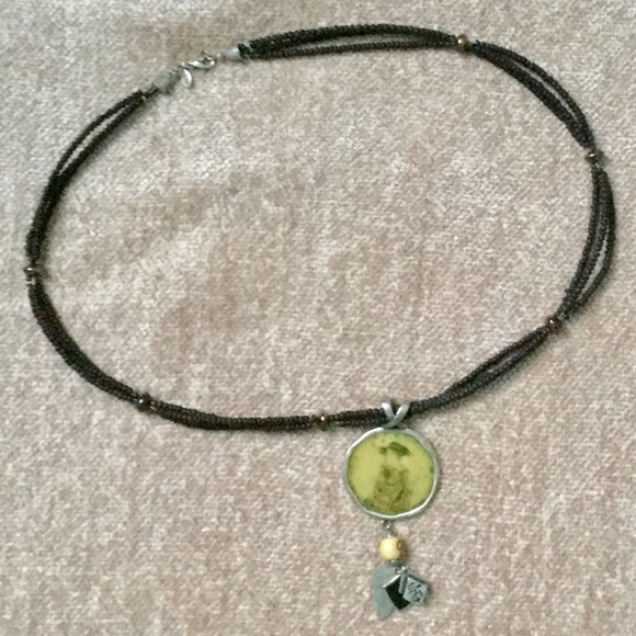 Chico’s Oriental Inspired Necklace - Picture 3 of 7